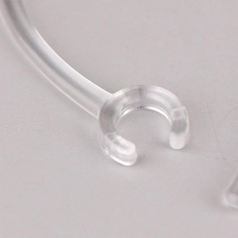 10Pcs Universal Bluetooth Headset Earhooks 6MM Hanger Accessories Hook Loop Universal Caps Ear Ear Ear Clip Hooks