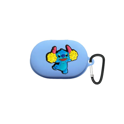 Disney cartoon Redmi Airdots protective case with hook suitable for Xiaomi Mi Redmi Airdots 1/2 Airdotse earphone charging case