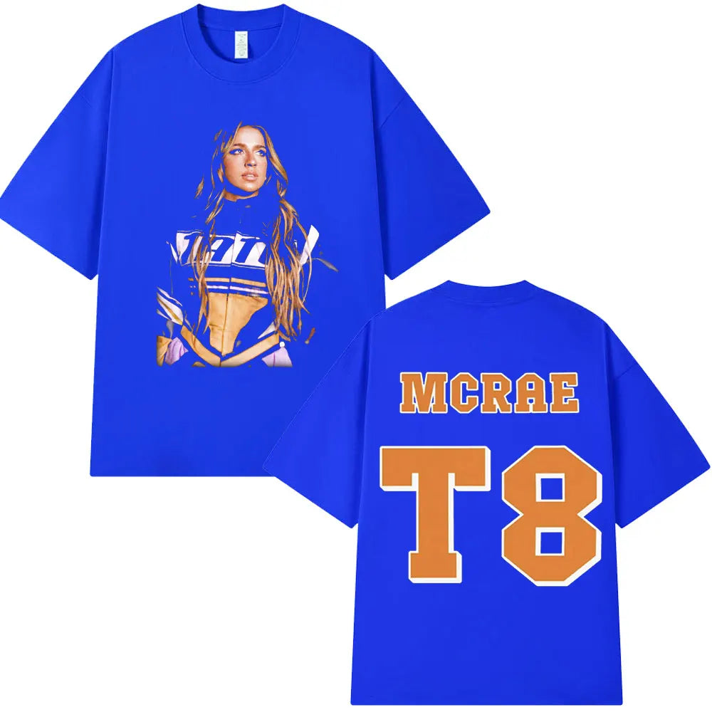 Tate McRae T8 So Close To What 2025 Album T-shirt Fans Gift Men Women Harajuku Cotton Short Sleeve T-shirts Summer Tee Shirt