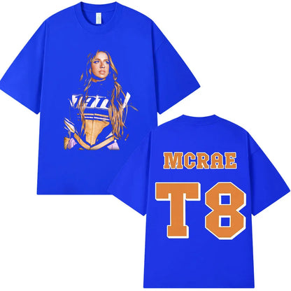 Tate McRae T8 So Close To What 2025 Album T-shirt Fans Gift Men Women Harajuku Cotton Short Sleeve T-shirts Summer Tee Shirt