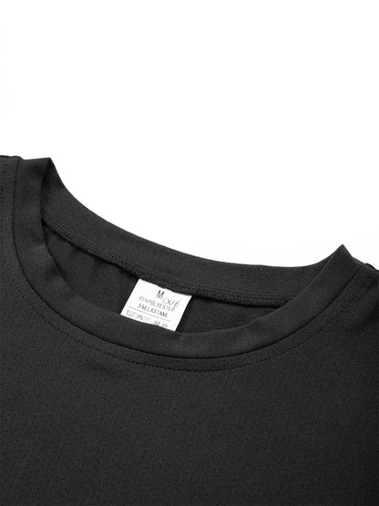 Mens Long Sleeved Casual T-Shirt Solid Color Cotton O-neck Long Sleeved High Quality Basic T-shirt Male Loose Breathable Tops