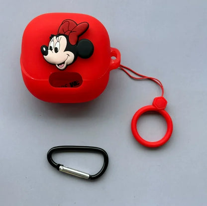 For (MI)Xiaomi Buds 5 ProTrue Wireless Bluetooth Earphone Cover DIY Cartoon Silicone Anti Drop Soft Cover With Hook