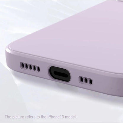 For iPhone 17 Pro Case Liquid Silicone Plain Case For iPhone 17 Pro Air Cover TPU Anti-drop Protect For iPhone 17 Pro Max Cover