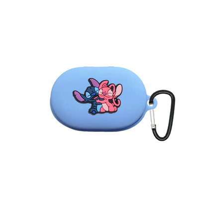 Disney cartoon Redmi Airdots protective case with hook suitable for Xiaomi Mi Redmi Airdots 1/2 Airdotse earphone charging case