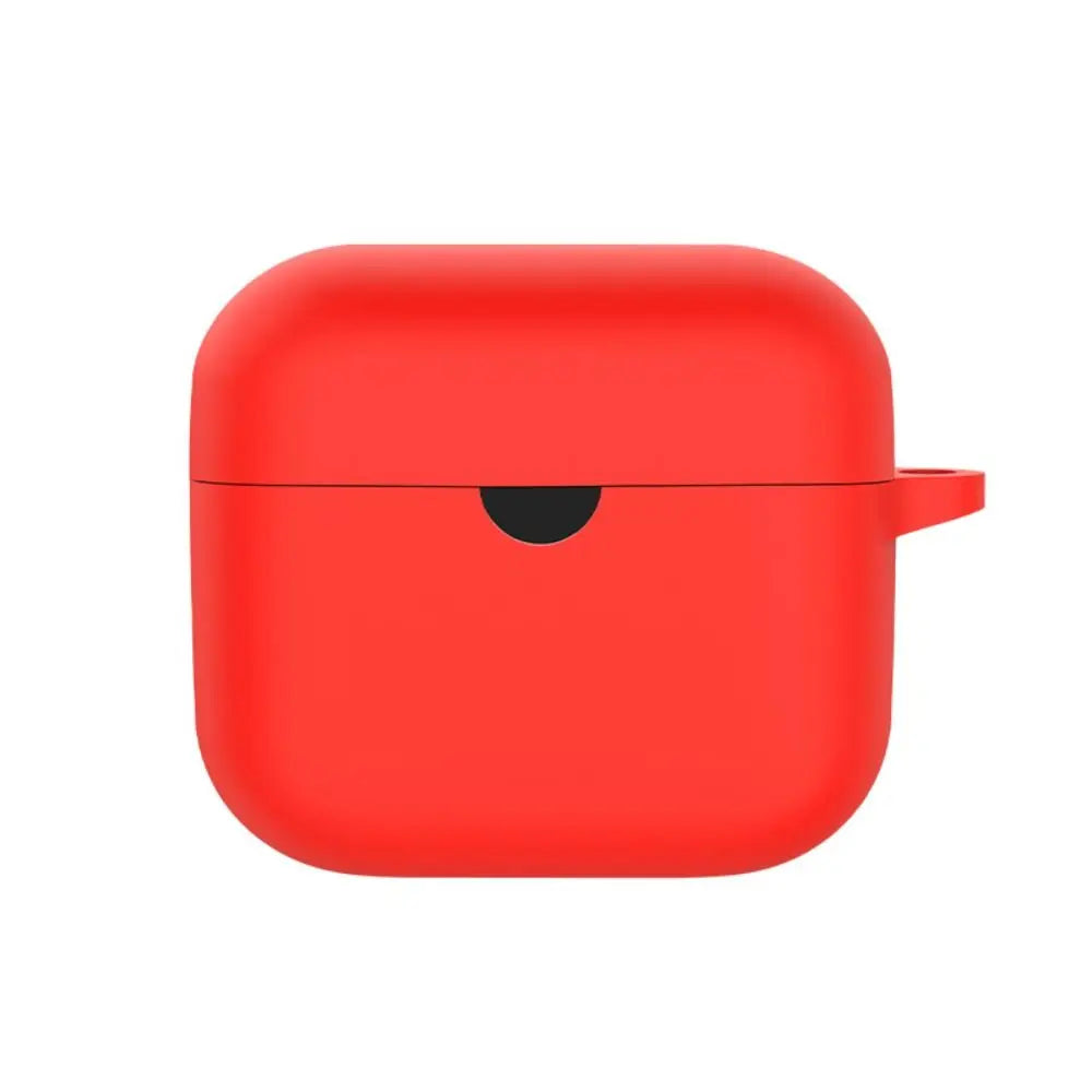 Soft Earphone Case Silicone with Hook Protector Cover Dustproof Anti-drop Protective Sleeve for Anker Soundcore Liberty Air 2