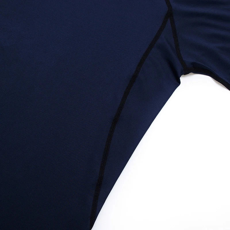 Men's T-shirt Running Sport T Shirt Men Compression Fitness Top Tee Quick Dry Tight Training Gym Sport Running Shirts Men Jersey