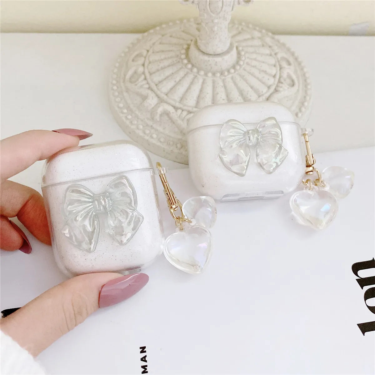 Buttery Soft Case with Keychain For AirPods 4 Airpods 3 2 1 pro 2nd Wireless Earphone Accessories Headphone Box Cover