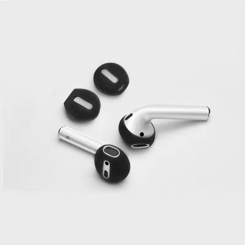 1pair Ear Pads For Airpods Free Buds3 Pro Wireless Bluetooth Iphone Earphones Silicone Ear Caps Earphone Case Earpads Eartips