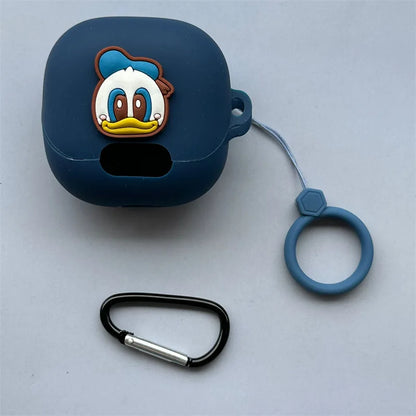 For (MI)Xiaomi Buds 5 ProTrue Wireless Bluetooth Earphone Cover DIY Cartoon Silicone Anti Drop Soft Cover With Hook