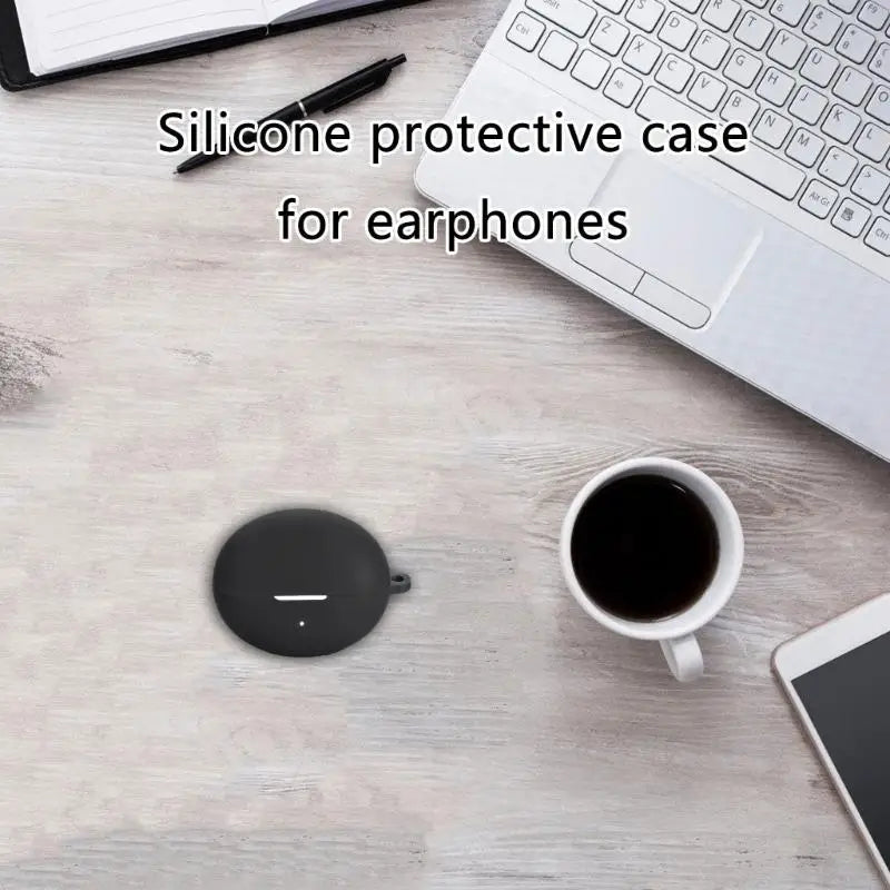 "Soft Silicone Protective Case Cover Earbuds 4i Shockproof, Dustproof & Anti-Scratch Earphone Charging Box Cover