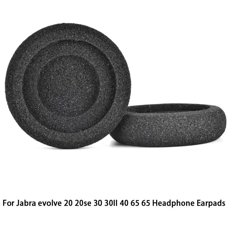 1Pair Replacement Ear Pads For Jabra Evolve 20 20se 30 30II 40 65 65 Headphone Earpads Foam Sponge Cover Earphone Sleeve