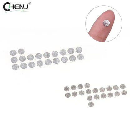 20Pcs Earphone Dustproof Net 4.0-5.0mm Mesh Net Filter In-ear Headphones Anti-dust Protector Cover Earphone Accessories