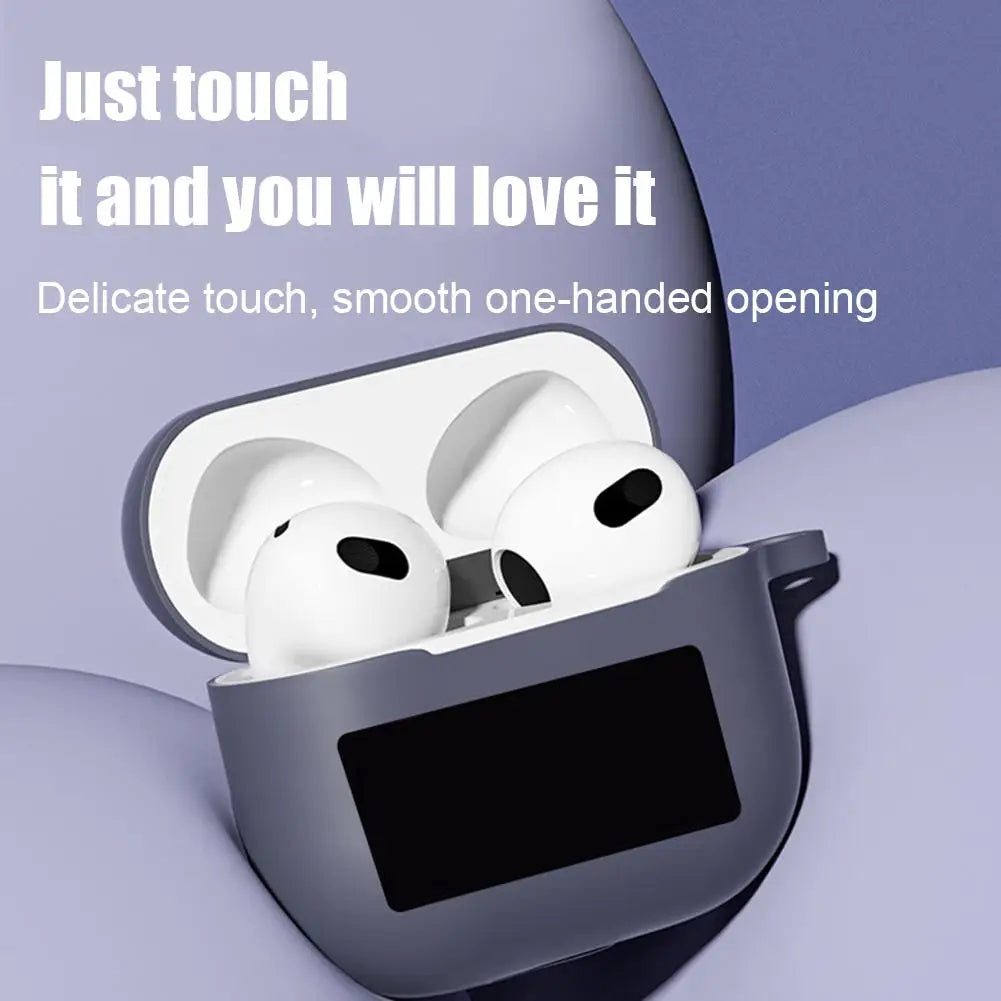 Silicone Earphone Protective Case For A9 Pro Touchscreen Headphones Silicone Sleeve For Bluetooth Headphones Anti-drop Soft Case