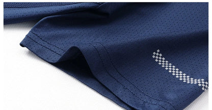 9xl Large Plus Size Quick Dry Short Sleeve T Shirt Gym Jerseys Fitness Trainer Running T-Shirt Teenager Breathable Sportswear