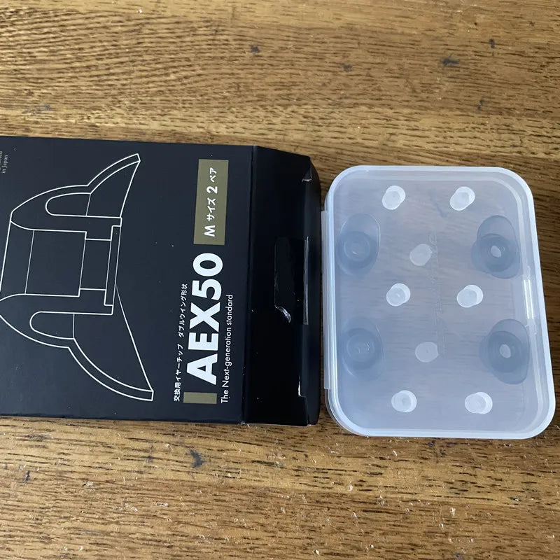 2pairs Acoustune Eartips for AEX50 Earbuds Earphone Plugs Silicone Odin in-ear Cap Earplug Cover Headphone Eartips Accessories