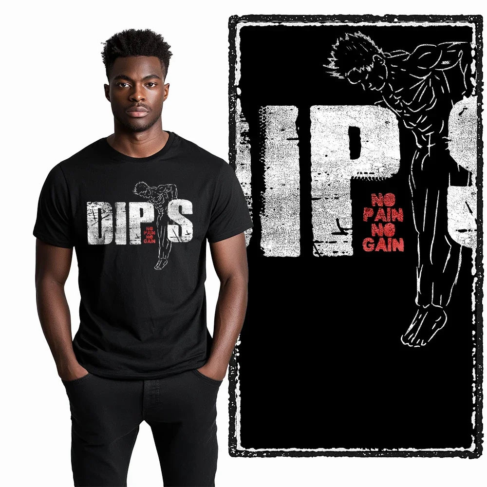 Coolmind YG Fitness Gym Cotton exclusive graphic Men's T-shirt 100% cotton large size fresh black men's new style T-shirt