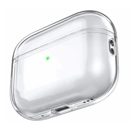 Transparent PC Earphone Case For AirPods 4 3 2 1 Pro 2 USB C Cover Hard Anti-fall Clear Headphone Coque For AirPods 4 4th Pro2