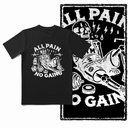 Coolmind YG Fitness Gym Cotton exclusive graphic Men's T-shirt 100% cotton large size fresh black men's new style T-shirt