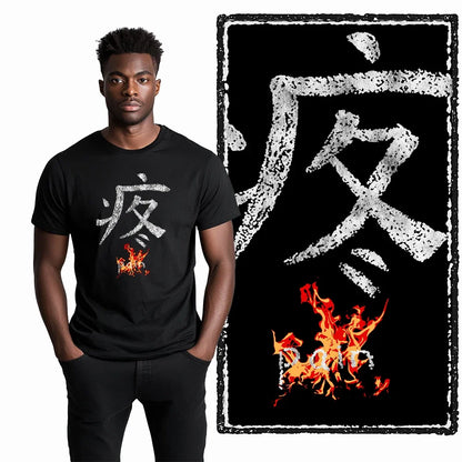 Coolmind YG Fitness Gym Cotton exclusive graphic Men's T-shirt 100% cotton large size fresh black men's new style T-shirt