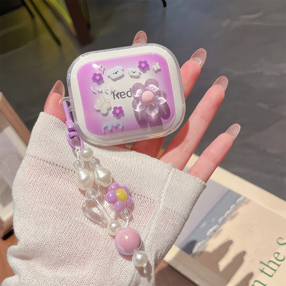 3D Cartoon Transparent For Redmi Buds 6 7S Case Cute Puppy Earphone Shockproof Soft Shell Protective Sleeve Cover