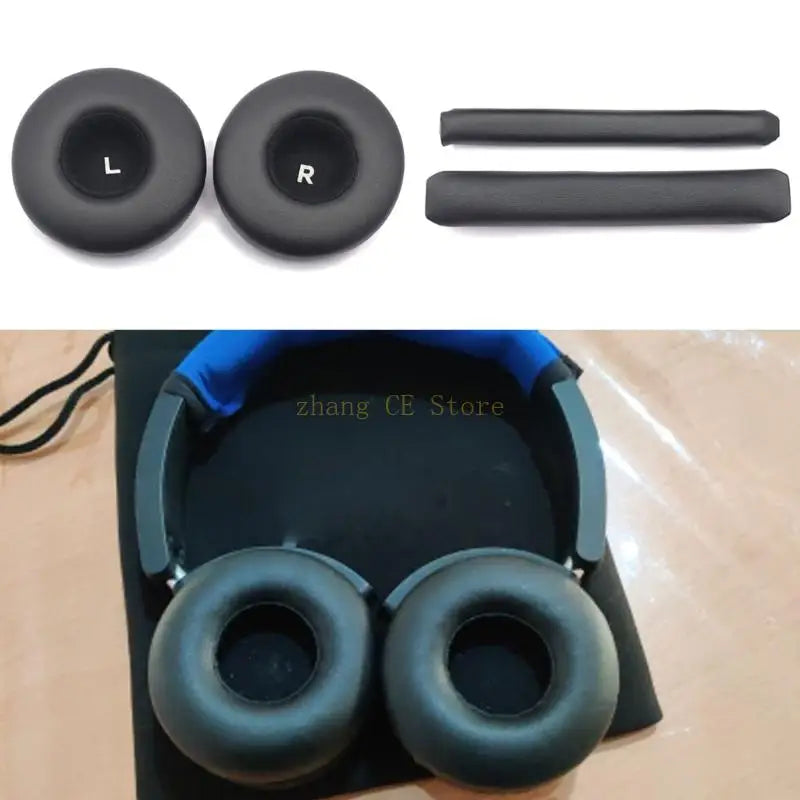 M5TD Comfortable Earphone Earpads for Head Beam for AKG Y50 Y50BT Headset Earmuffs Memory Foam Covers Headbands