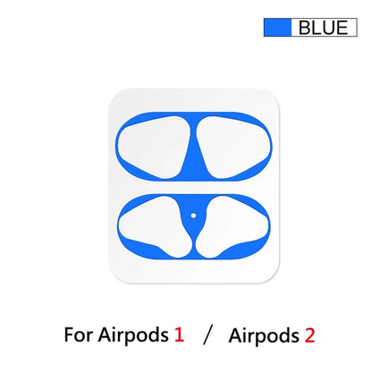 Dust-proof Scratchproof Sticker For AirPods 1 2 Sticker Dust Guard Protective Earphone Film For Apple AirPods 2 1 Cover Stickers
