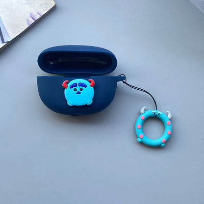 Cartoon Silicone Case For Redmi Buds 5 Pro Bluetooth Wireless Earphones Protective Sleeve Cover For Xiaomi Redmi Buds 5 Pro