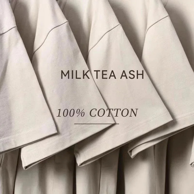 100% Cotton T Shirts Unisex 450G High Quality White T-shirts Tee Shirts Summer Blank Tshirt For Men Camisetas Para Hombre