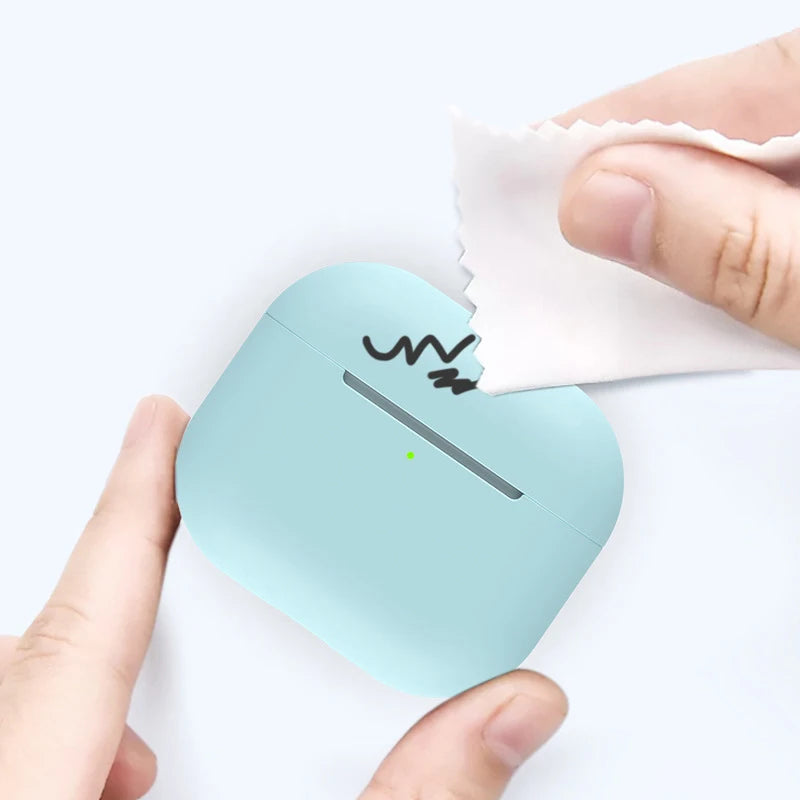 Soft Silicone Case For Apple Airpods 3rd generation Protective Wireless Bluetooth Earphone Cover For Air Pods 3 Charging Box Bag