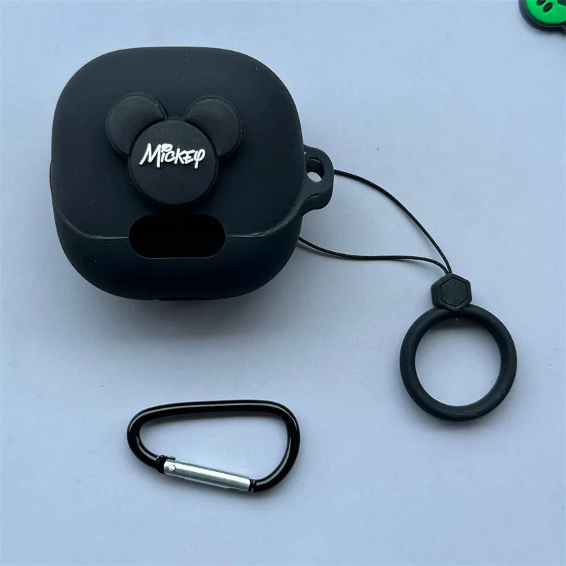 For (MI)Xiaomi Buds 5 ProTrue Wireless Bluetooth Earphone Cover DIY Cartoon Silicone Anti Drop Soft Cover With Hook