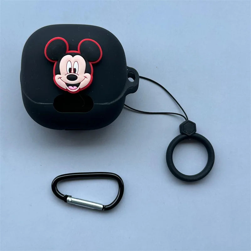 For (MI)Xiaomi Buds 5 ProTrue Wireless Bluetooth Earphone Cover DIY Cartoon Silicone Anti Drop Soft Cover With Hook