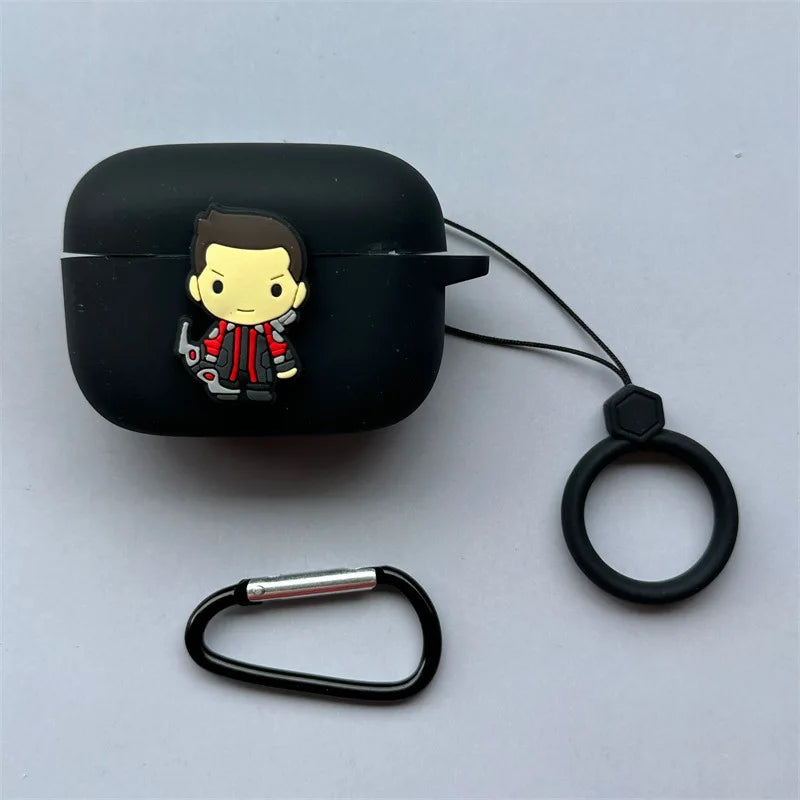 Cartoon Case For TAGRY X08 Case Silicone Ring Anti-drop Protect Earphone Case soft Silicone hearphone box