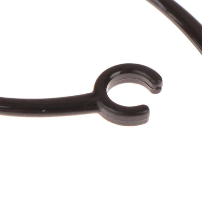 10Pcs Universal Bluetooth Headset Earhooks 6MM Hanger Accessories Hook Loop Universal Caps Ear Ear Ear Clip Hooks