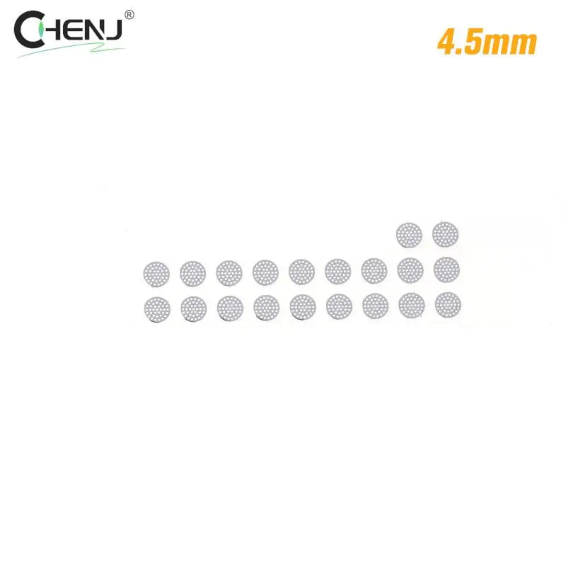 20Pcs Earphone Dustproof Net 4.0-5.0mm Mesh Net Filter In-ear Headphones Anti-dust Protector Cover Earphone Accessories