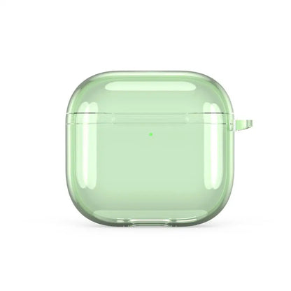 Transparent Case for AirPods 4 Wireless Bluetooth Earphone Soft TPU Clear Protective Cover with Hook for Air Pods 4 Accessories