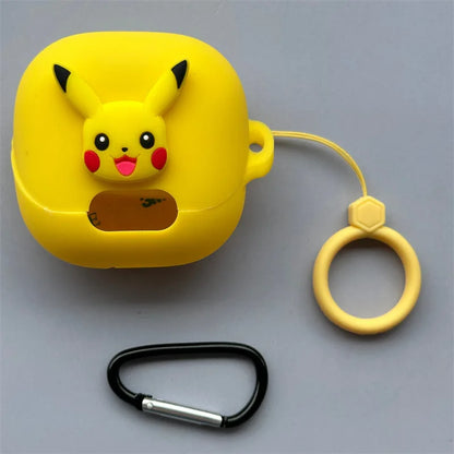 For (MI)Xiaomi Buds 5 ProTrue Wireless Bluetooth Earphone Cover DIY Cartoon Silicone Anti Drop Soft Cover With Hook