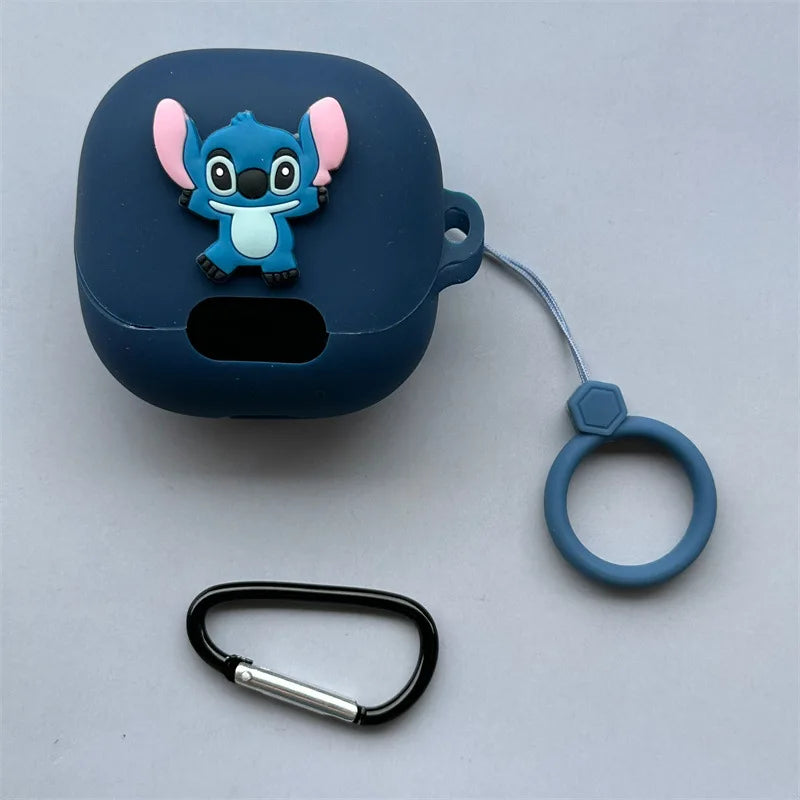 For (MI)Xiaomi Buds 5 ProTrue Wireless Bluetooth Earphone Cover DIY Cartoon Silicone Anti Drop Soft Cover With Hook