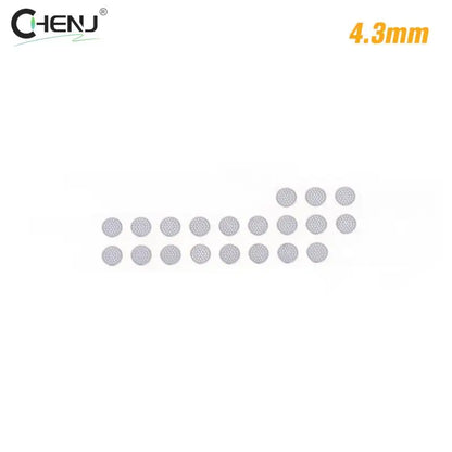 20Pcs Earphone Dustproof Net 4.0-5.0mm Mesh Net Filter In-ear Headphones Anti-dust Protector Cover Earphone Accessories