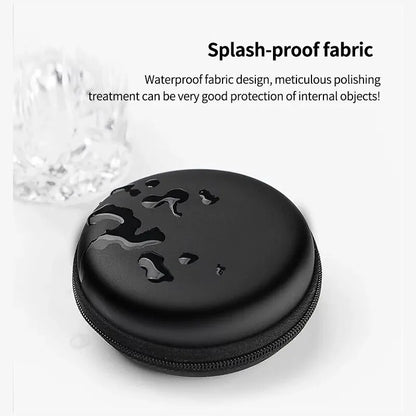 Earphone Case EVA Hard Shell Headset Protective Box Travel Headphone Carrying Bag for Wireless Bluetooth Headphone Storage Bag