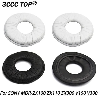 2PCS Soft Foam Ear Pad For SONY MDR-ZX100 ZX110 ZX300 V150 V300 Headphones Replacement Cushion Ear Pads Accessories