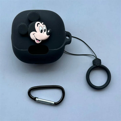 For (MI)Xiaomi Buds 5 ProTrue Wireless Bluetooth Earphone Cover DIY Cartoon Silicone Anti Drop Soft Cover With Hook