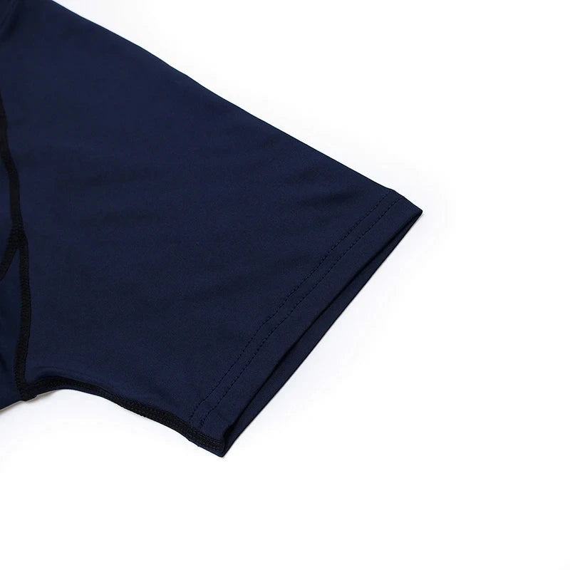 Men's T-shirt Running Sport T Shirt Men Compression Fitness Top Tee Quick Dry Tight Training Gym Sport Running Shirts Men Jersey