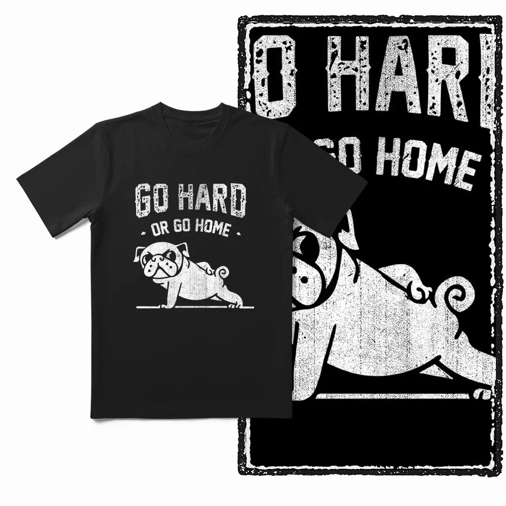 Coolmind YG Fitness Gym Cotton exclusive graphic Men's T-shirt 100% cotton large size fresh black men's new style T-shirt