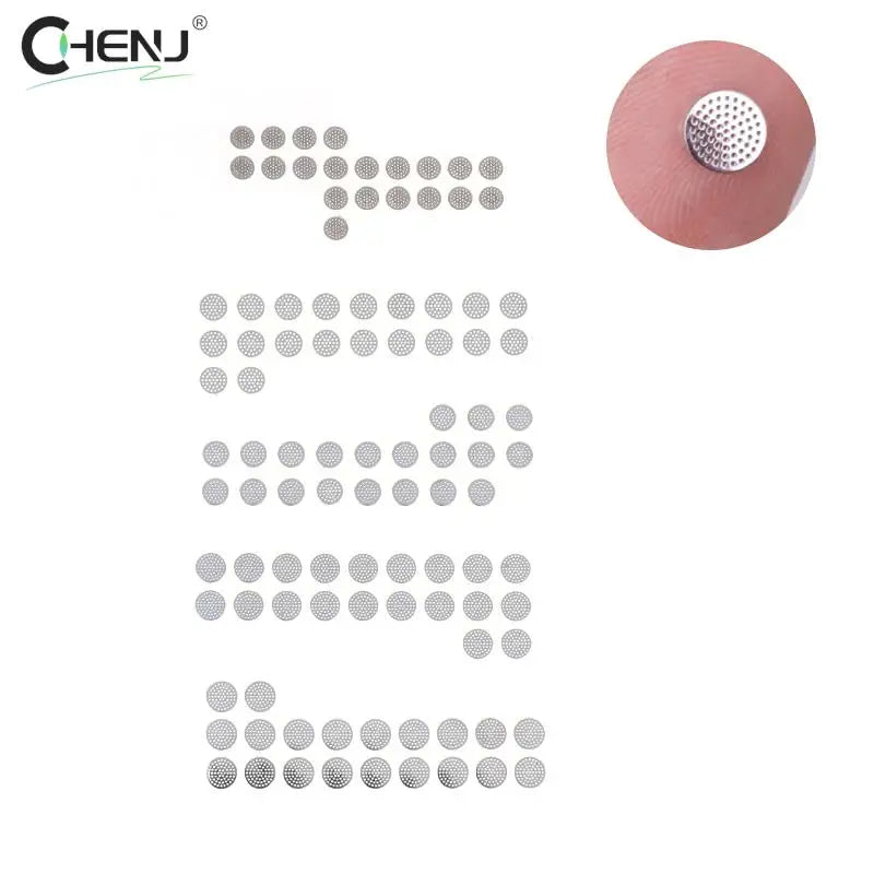 20Pcs Earphone Dustproof Net 4.0-5.0mm Mesh Net Filter In-ear Headphones Anti-dust Protector Cover Earphone Accessories