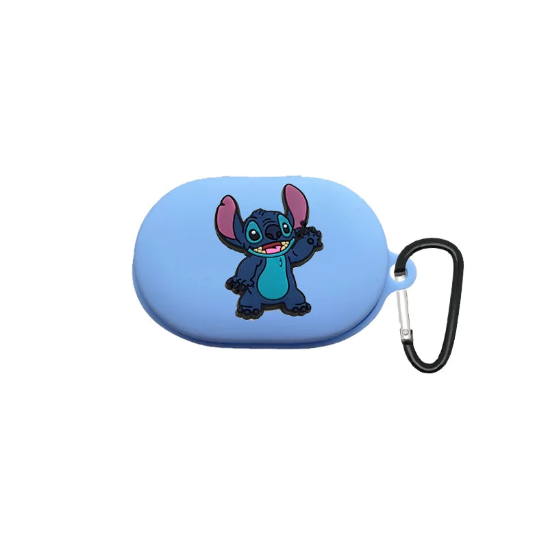 Disney cartoon Redmi Airdots protective case with hook suitable for Xiaomi Mi Redmi Airdots 1/2 Airdotse earphone charging case