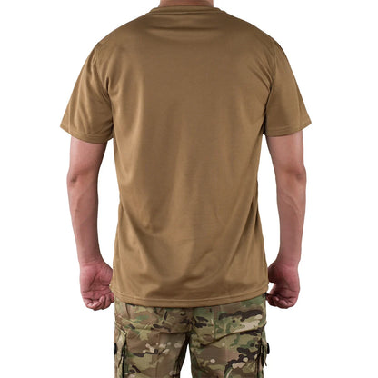 MEGE Men Tactical T Shirt Men's Quick Dry Workout Short Sleeve O-neck Quick-Drying gym T Shirts Plus Size Casual Oversized 4XL