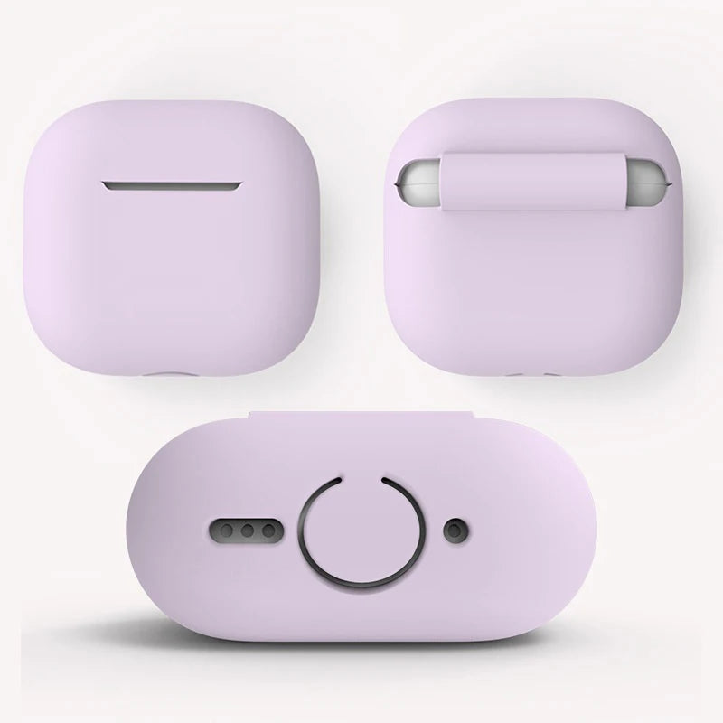 New Case For Apple AirPods 4 Silicone Protective Cover With Charging Port Anti-Dust Dirt Dust Plug For Airpods 4 Earphone Case