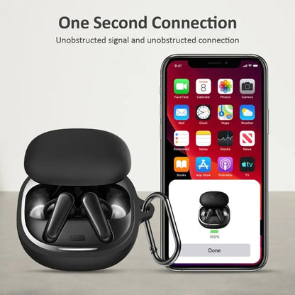 Shockproof Wireless Earbuds Case Soft Silicone Earphone Protector Waterproof Anti Drop for Anker Soundcore Liberty 4