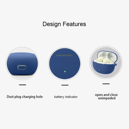 Waterproof Earphone Sleeve Soft Silicone Cover Secure Earphone Case Long Service Case Earbud Case fitting For Realme Buds T110