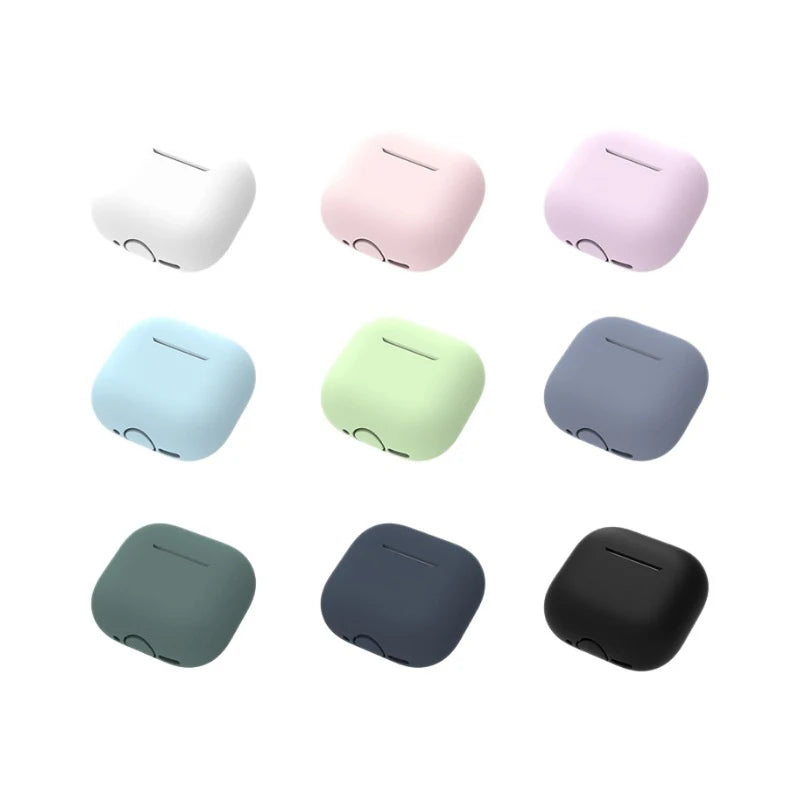 New Case For Apple AirPods 4 Silicone Protective Cover With Charging Port Anti-Dust Dirt Dust Plug For Airpods 4 Earphone Case